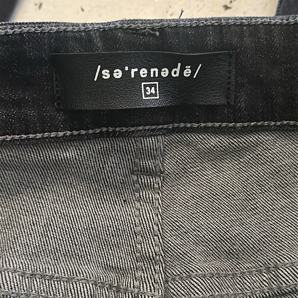 Serenede Cargo Patchwork Serenity Prayer Distress… - image 4